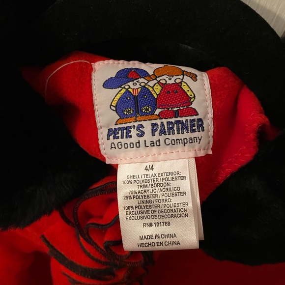 Pete’s Partner girls fleece jacket size 4/4 - Picture 6 of 8